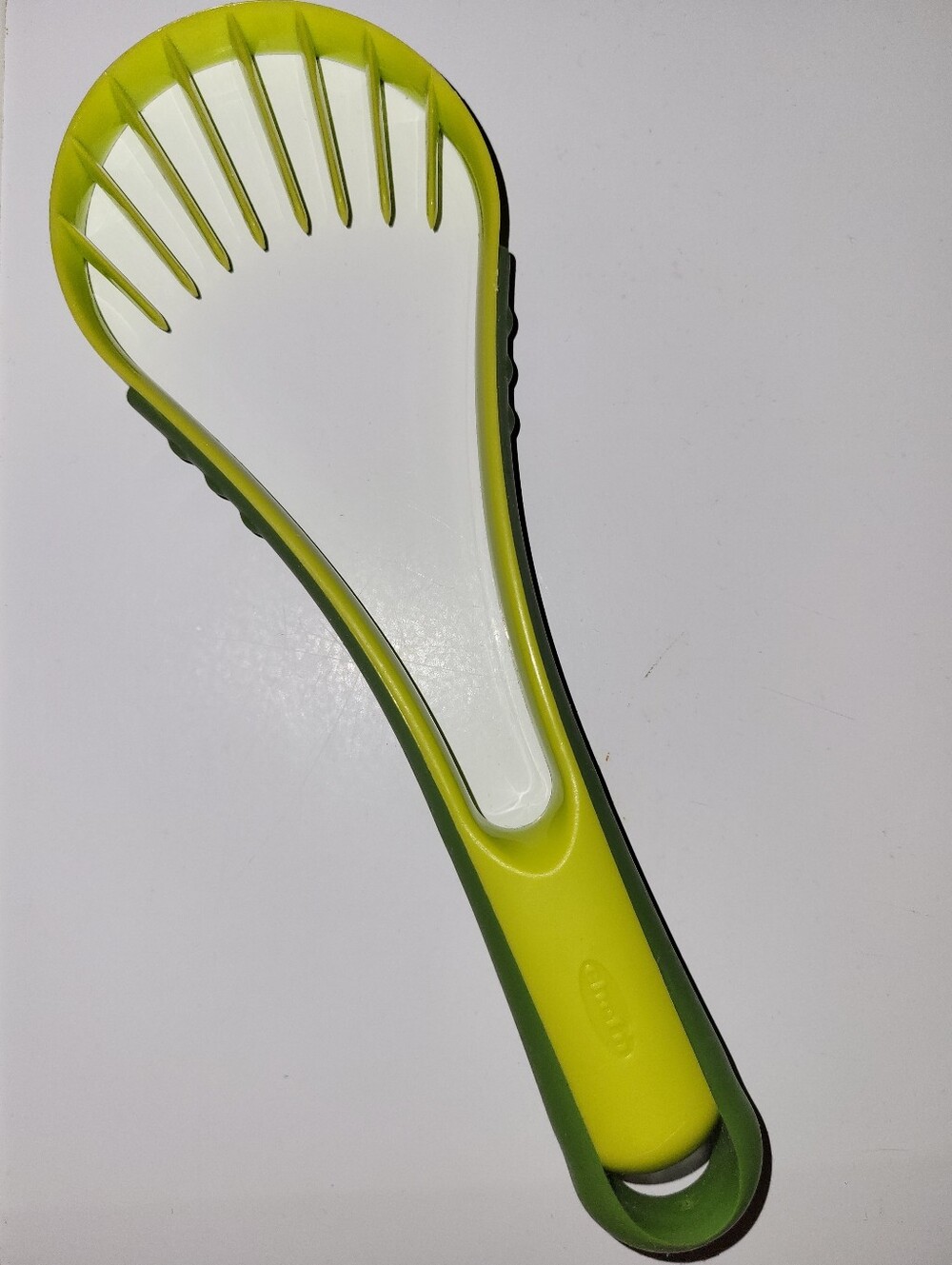 Chef'n Flexicado 2-in-1 Green Nylon Avocado Slicer Scoop Kitchen Tool